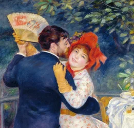 Una danza in campagna (dettaglio)